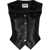 MOSCHINO JEANS Vest With Buttons BLACK