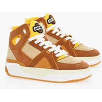 Sneakers Fabric And Suede Basketball Jd1 High-Top Sneakers With Cut-O Barbati