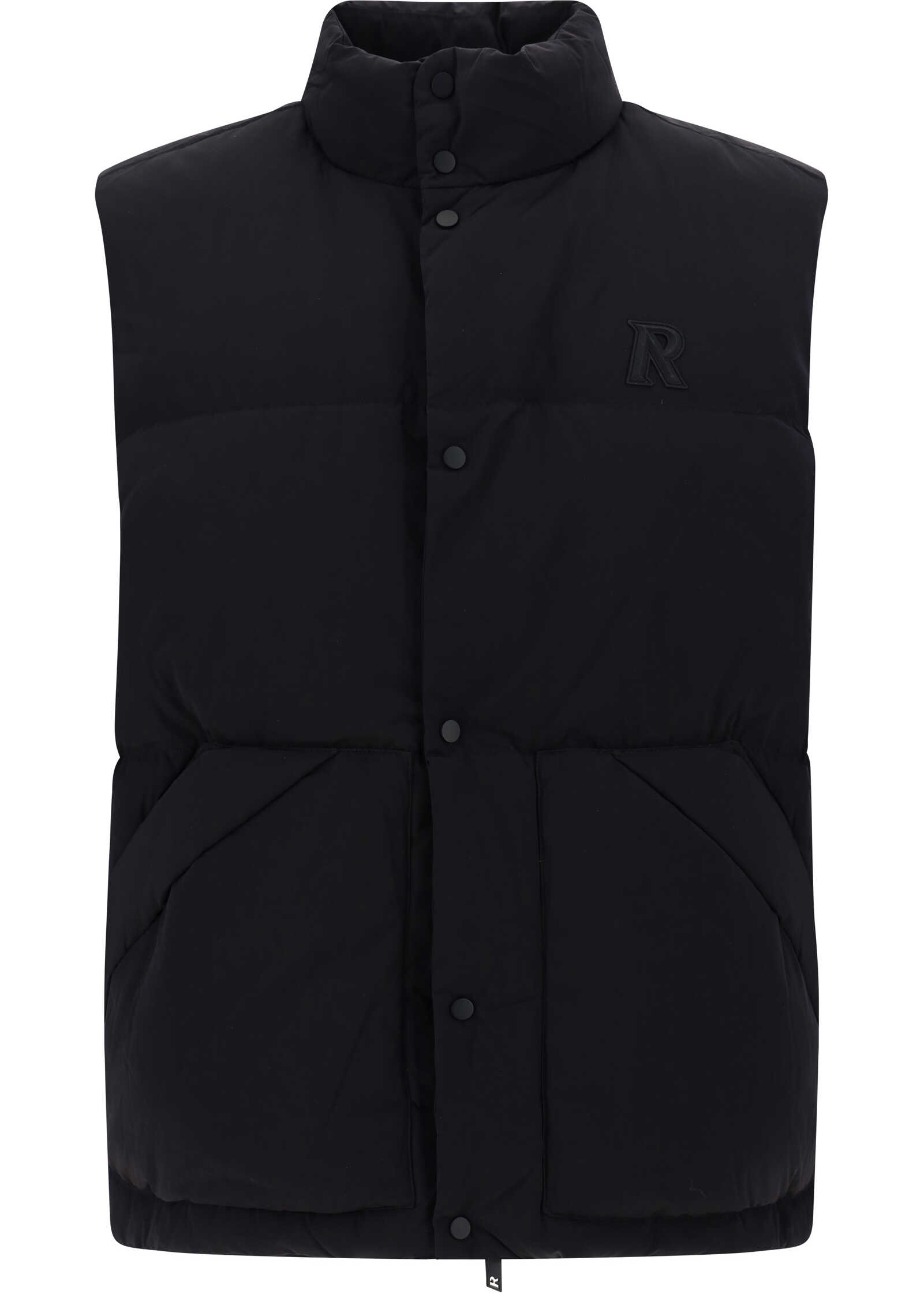 REPRESENT Down Vest JET BLACK