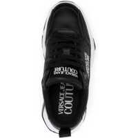 Sneakers Versace Dama - Sneakers Versace Jeans Couture Leather Stargaze Sneakers With Contrasting Det Black Femei (BM 11507304) - B-mall.ro