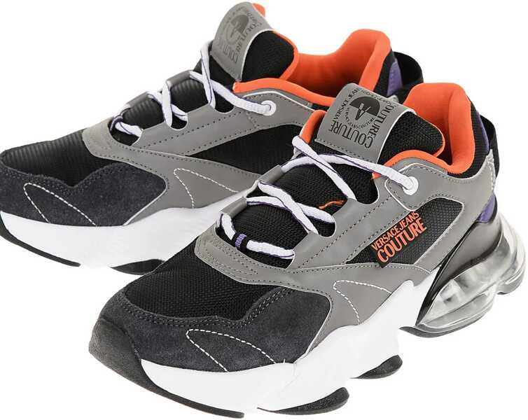 Sneakers Versace Jeans Couture Fabric Nomo Sneakers With Suede Trims And Air Multicolor Barbati (BM 11507316) 2