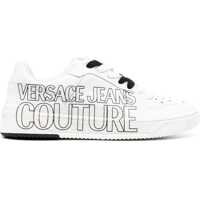 Sneakers Jeans Couture Leather Starlight Low Top Sneakers With Printe Barbati