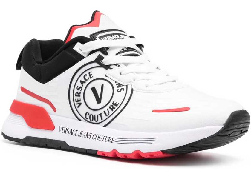 Sneakers Versace Jeans Couture Fabric Dynamic Low Top Sneakers With Contrasti White Barbati (BM 11507325) 2