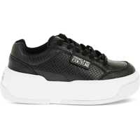 Sneakers Jeans Couture Python Effect Faux Leather Ravewing Sneakers W Femei