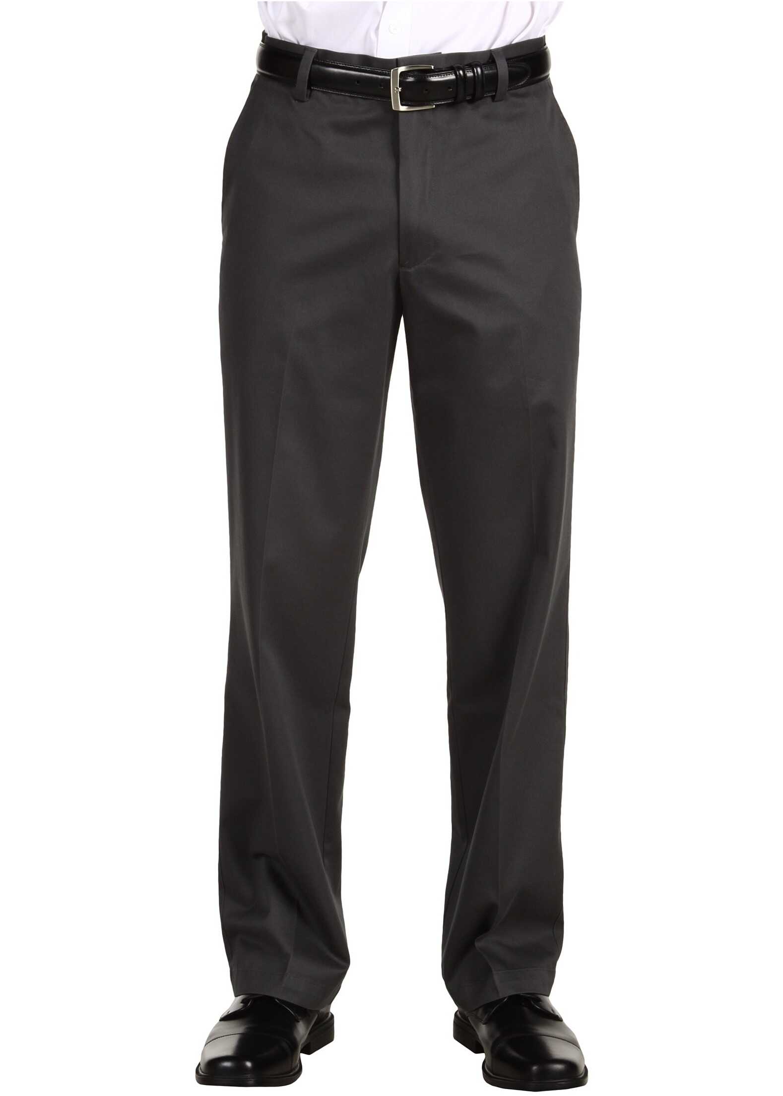 Pantalon Dockers Signature Khaki D2 Straight Fit Flat Front Iron Grey