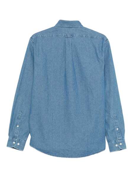 Camasi Sebago Sebago shirt 74112WW H13 BLUE DK DENIM H Blue Dk Denim Barbati (BM 11508303) 2