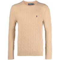 Tricouri Polo Polo Ralph Lauren Sweater In Cable Knit Barbati