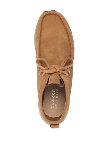 Bocanci Clarks Clarks Wallabee Suede Leather Shoes Beige Barbati (BM 11513547) 4
