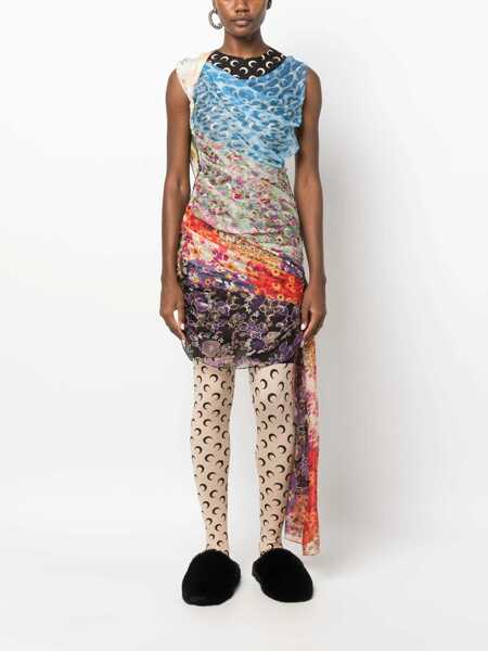 Rochii elegante MARINE SERRE Regenerated Scarves Dress MULTICOLOR Femei (BM 11519643) 2