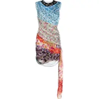 Rochii elegante Regenerated Scarves Dress Femei