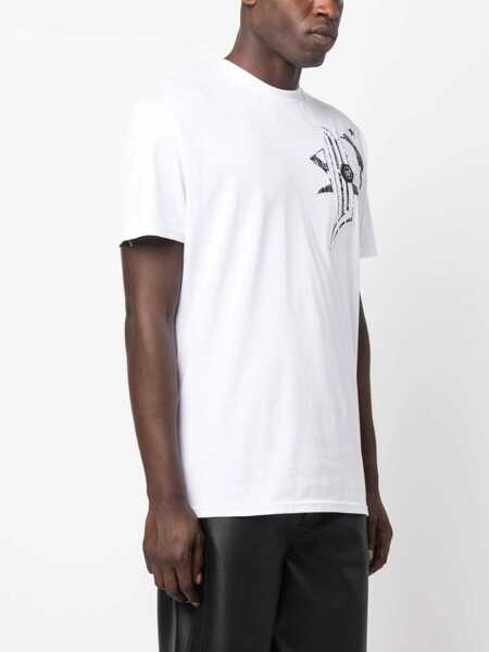 Tricouri Philipp Plein T-Shirt With Logo WHITE Barbati (BM 11524545) 4