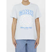 Tricouri Blue Flower T-Shirt Femei