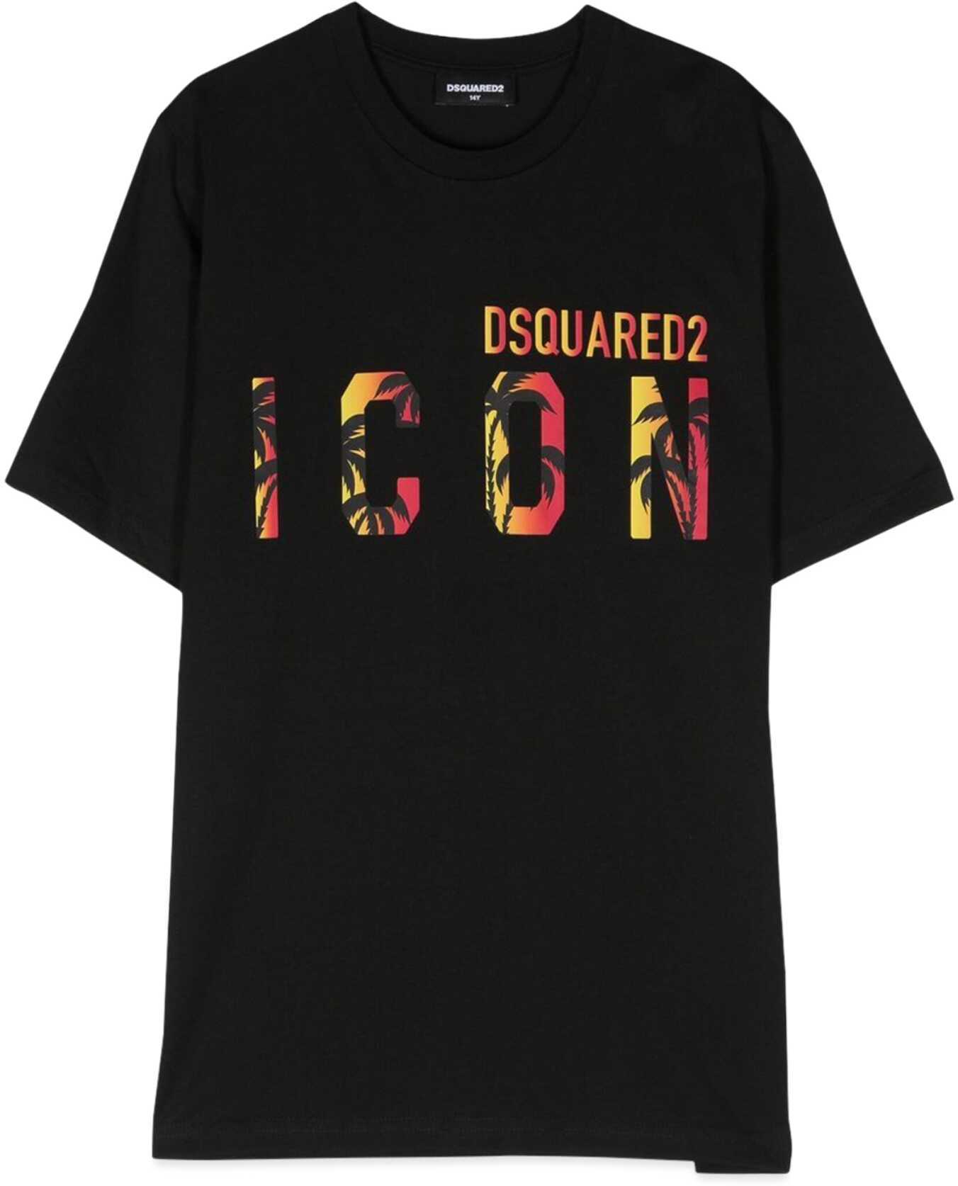 DSQUARED2 Mc Logo Icon T-Shirt* BLACK