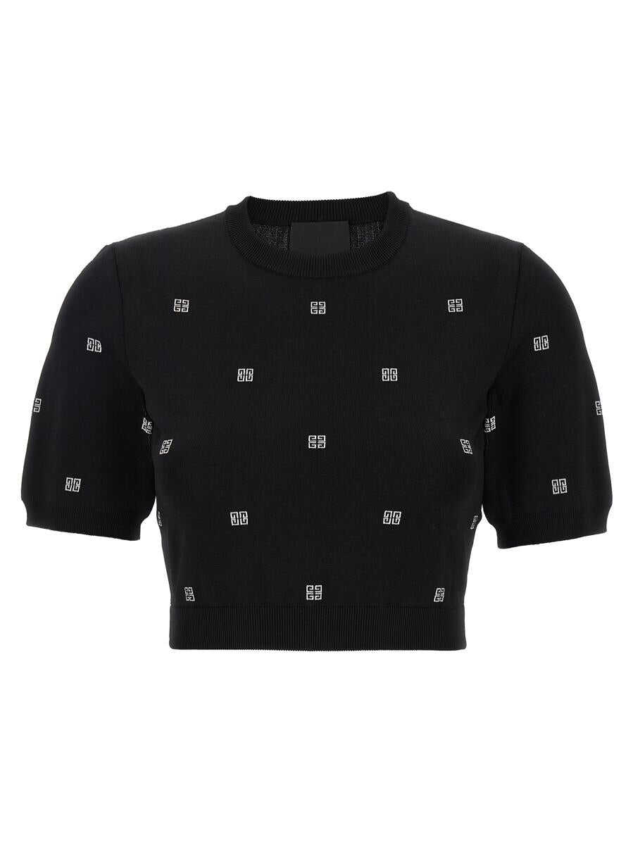 Givenchy GIVENCHY All over logo top White/Black