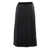 Ermanno Scervino Pleated skirt Black  