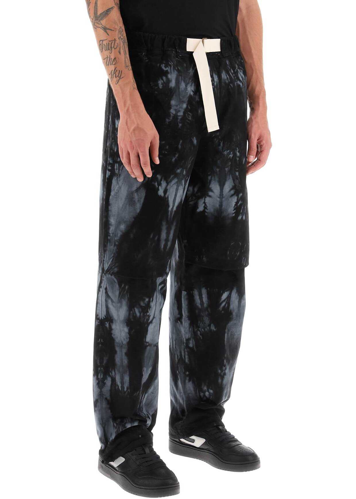 DARKPARK Jordan Tie-Dye Pants BLACK GREY
