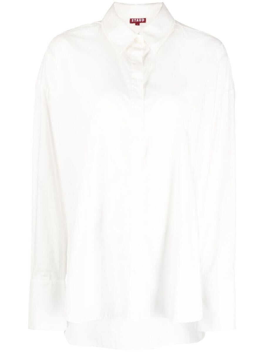 STAUD STAUD COLTON SHIRT WHITE