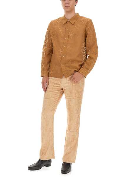 Camasi casual SFR Maui Shirt BROWN Barbati (BM 11541165) 2