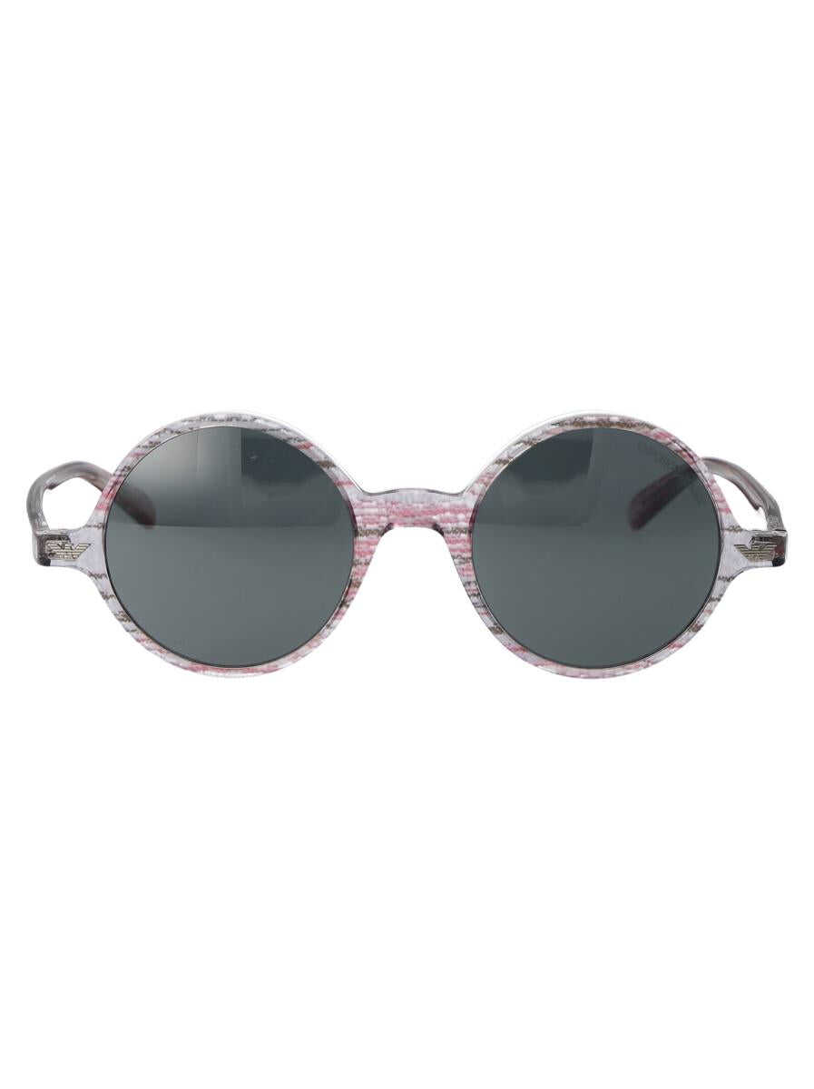 EA7 Emporio Armani SUNGLASSES 60196G CRYSTAL PINK PATTERN