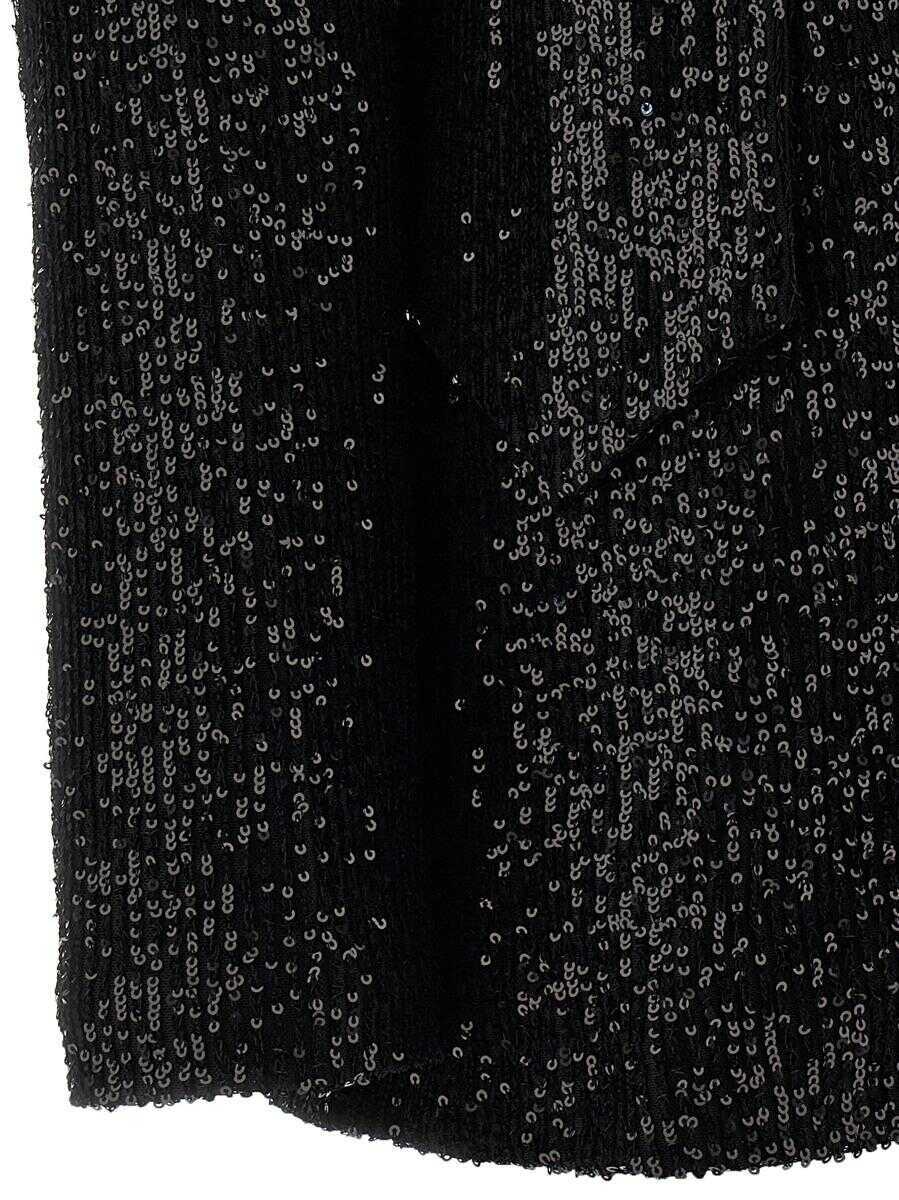 Sacouri LE TWINS Le Twins Como Double-Breasted Blazer Black Femei (BM 11542836) 4