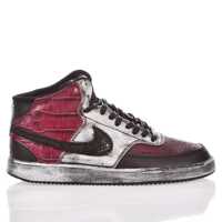 Sneakers Court Vision Black, Red Barbati