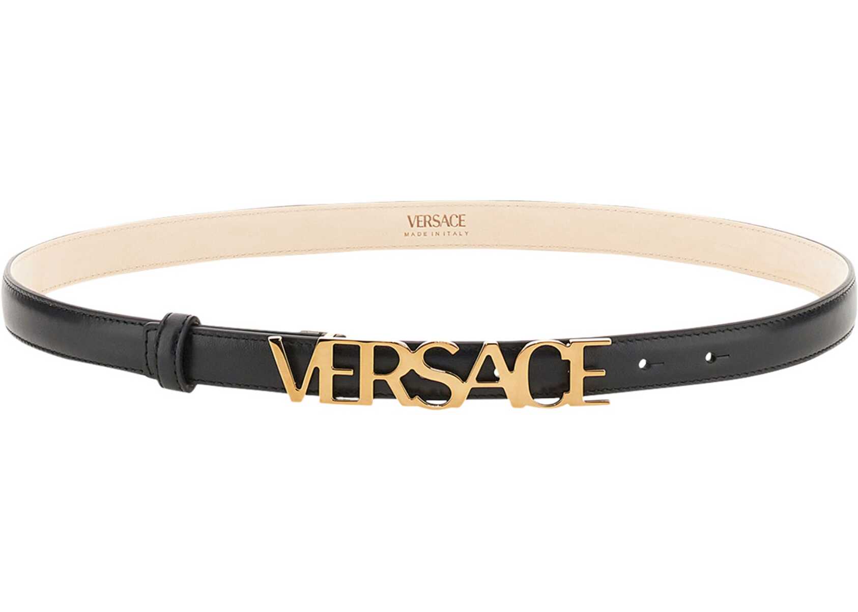 Versace Loged Belt BLACK