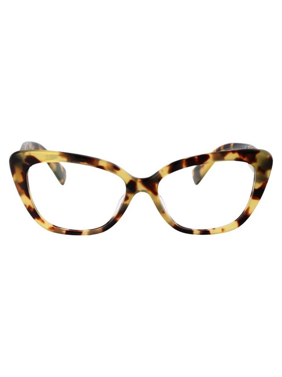 Miu Miu Miu Miu OPTICAL 7S01O1 LIGHT HAVANA