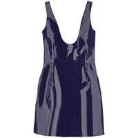 Rochii Salvatore Ferragamo Patent Leather Mini Dress Femei