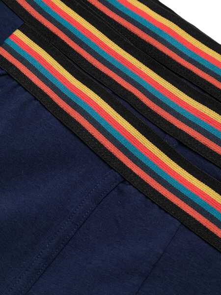 Lenjerie intima Paul Smith Pack With Three Boxer Shorts BLUE Barbati (BM 11556177) 4