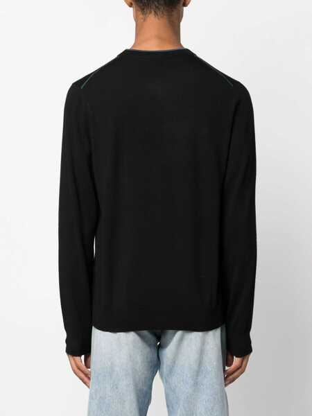 Pulovere casual Paul Smith Jersey With Logo BLACK Barbati (BM 11556234) 4