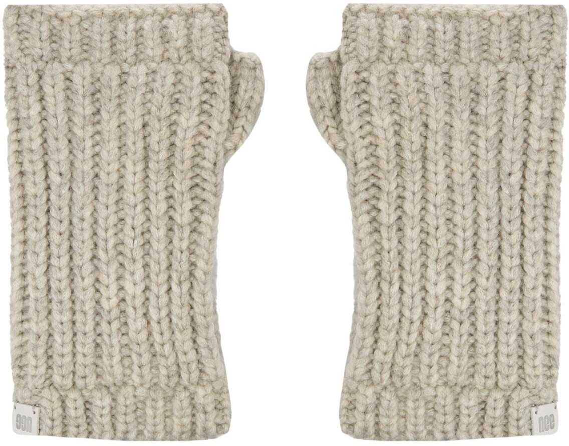 UGG Knitted mittens Grey