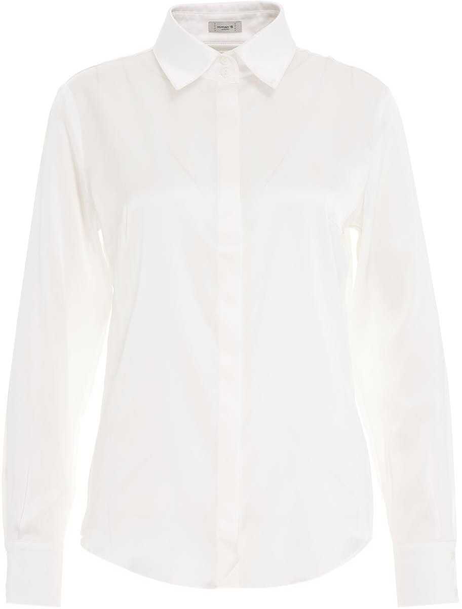 Himon\'s Silk blouse White