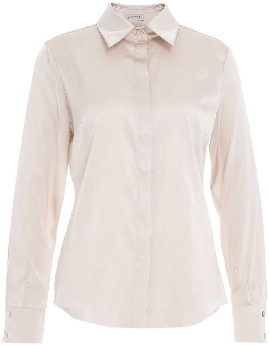 Himon\'s Silk blouse Beige