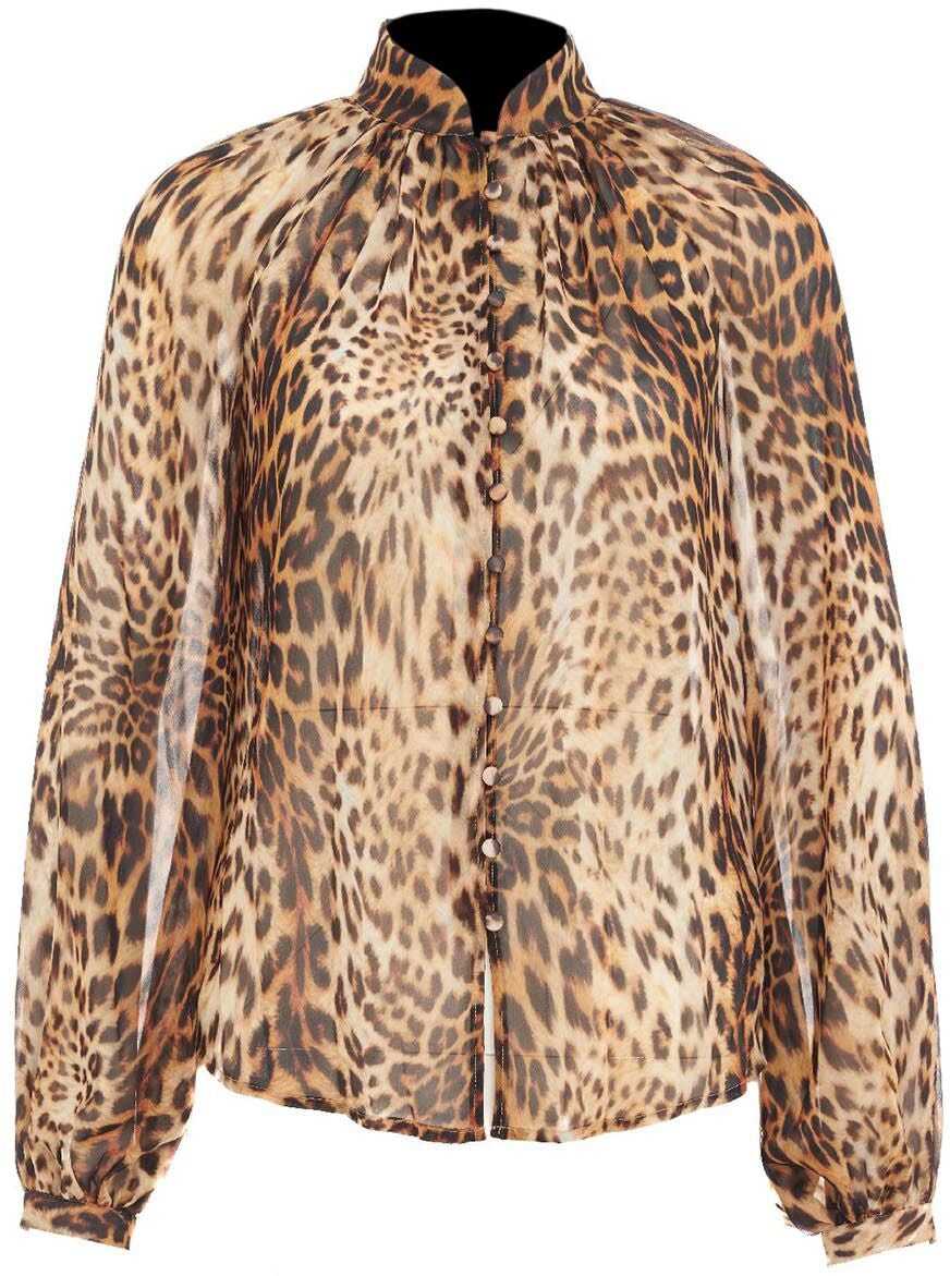 Guess by Marciano Animal blouse Brown