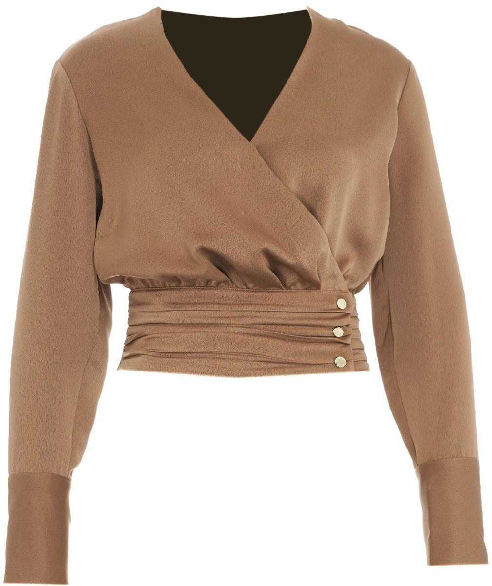Guess by Marciano Wrapped blouse Brown