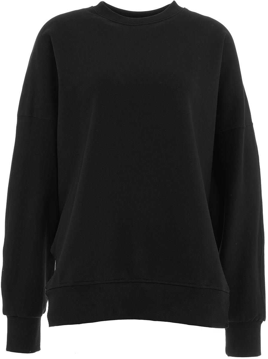 Disclaimer Sweater with rhinestone logo Black