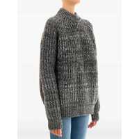 Imbracaminte Plan C Dama - Pulovere Plan C Melange Gray Pullover Black Femei (BM 11574789) - B-mall.ro