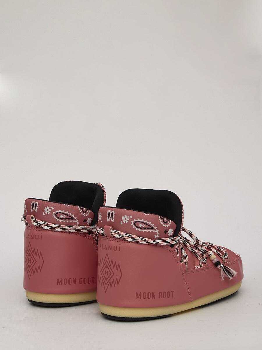 Bocanci ALANUI Full Moon Bandana Moon Boot PINK Femei (BM 11575653) 3