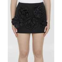 Fuste Ottoman Miniskirt With Flowers Femei