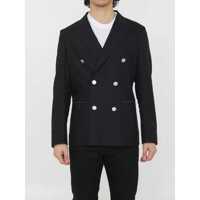 Geci Double-Breasted Stretch Jacket Barbati