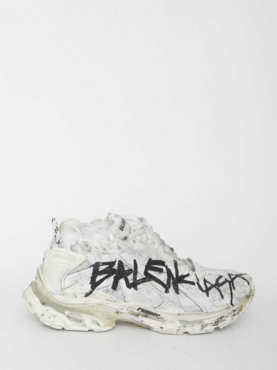 Balenciaga Runner Graffiti sneakers WHITE