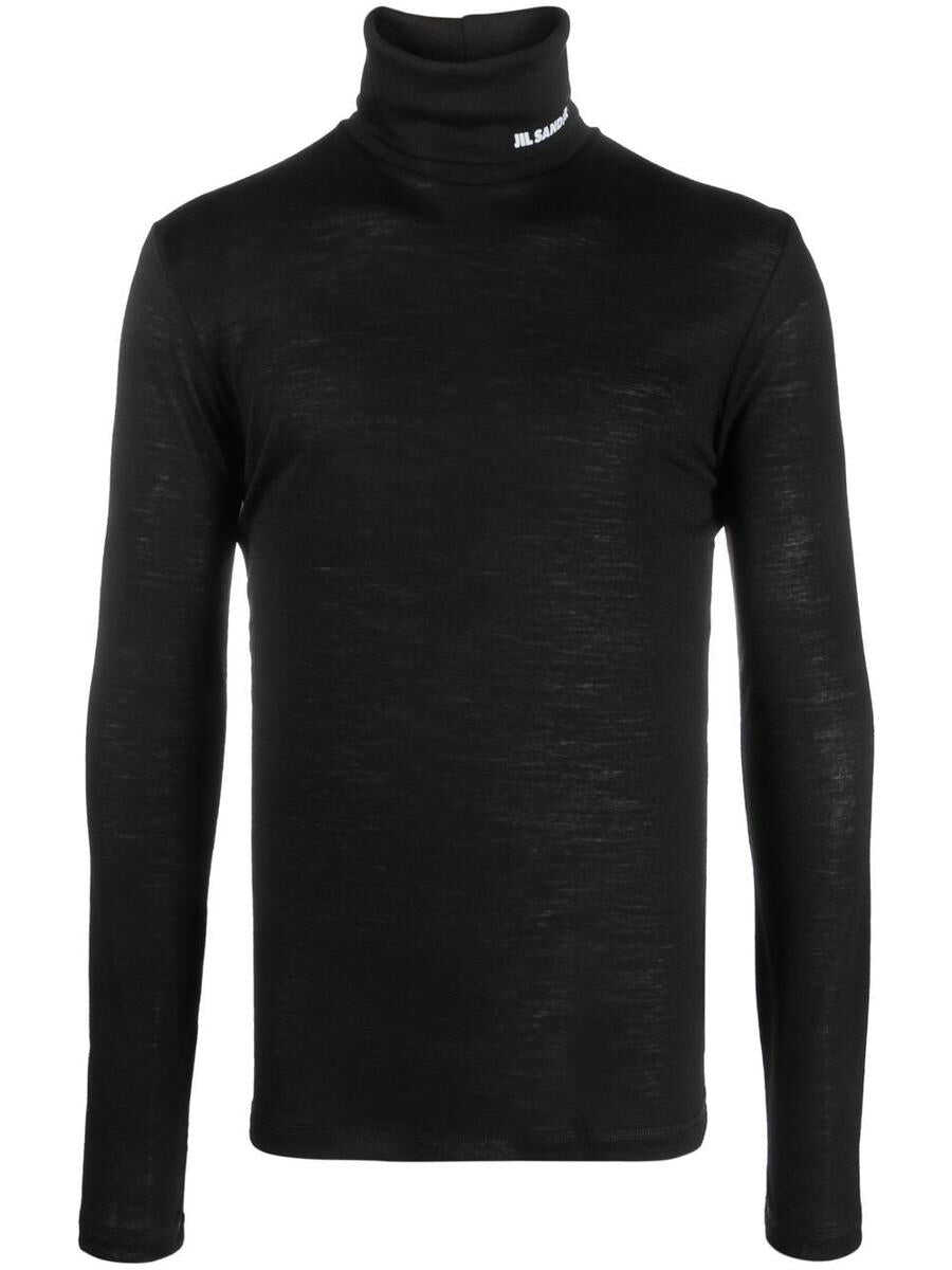 Jil Sander Jil Sander T-shirts and Polos Black BLACK