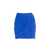 Balmain Mini Draped Skirt Blue