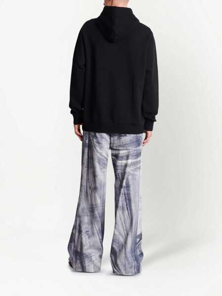 Bluze de trening Balmain Balmain Cotton Hoodie Sweatshirt Black Barbati (BM 11584581) 4