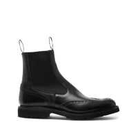 Ghete HENRY BLACK CALF COMMANDO SOLE Barbati
