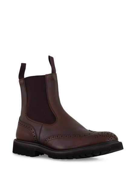 Ghete TRICKERS HENRY ESPRESSO BURNISHED COMMANDO Espresso Burnished Barbati (BM 11584695) 2