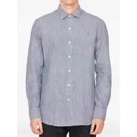 Camasi SALVATORE PICCOLO Striped Cotton Shirt