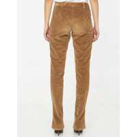 Pantaloni casual Dolce & Gabbana Dama - Pantaloni casual Dolce & Gabbana Corduroy Trousers Beige Femei (BM 11585031) - B-mall.ro