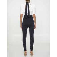 Pantaloni casual THE ATTICO Dama - Pantaloni casual THE ATTICO Ruby Long Pants Black Femei (BM 11585325) - B-mall.ro