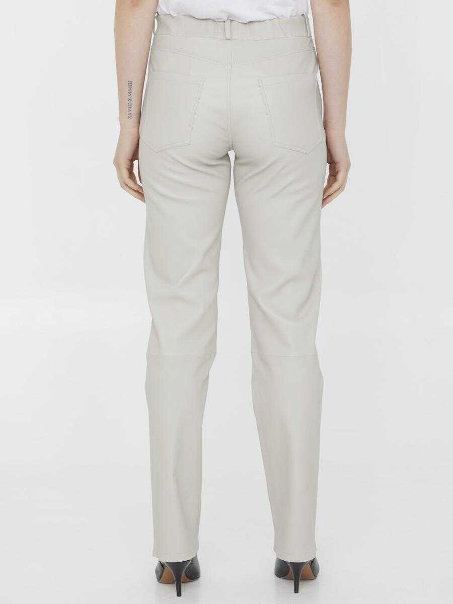 Pantaloni casual ARMA Cremona Pants Beige Femei (BM 11585673) 4